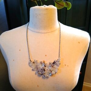 Acrylic floral necklace